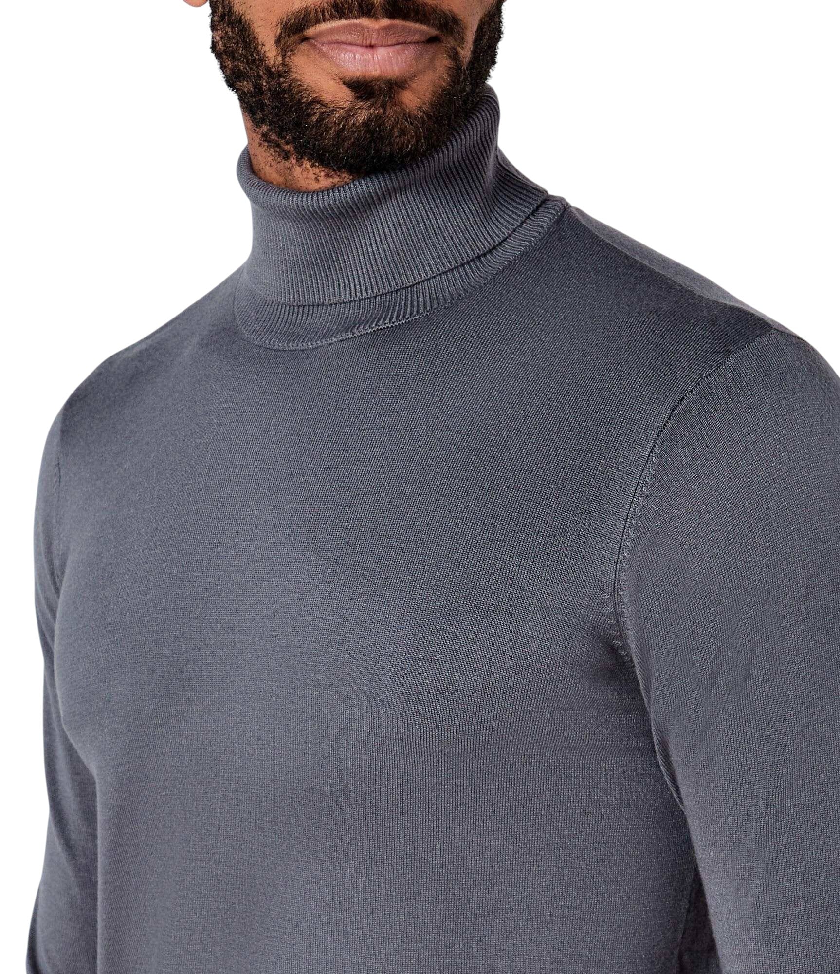 John Richmond Maglia Uomo TURTLENECK GNOMA UMA25056LU GREY DARK