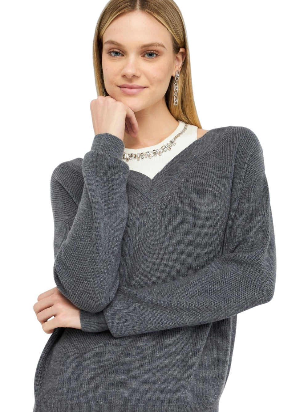 Liu Jo Maglia Donna  MF5126MA85Q 03738