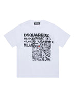 DSQUARED2 T-SHIRT Bambini e ragazzi DQ2801D004G