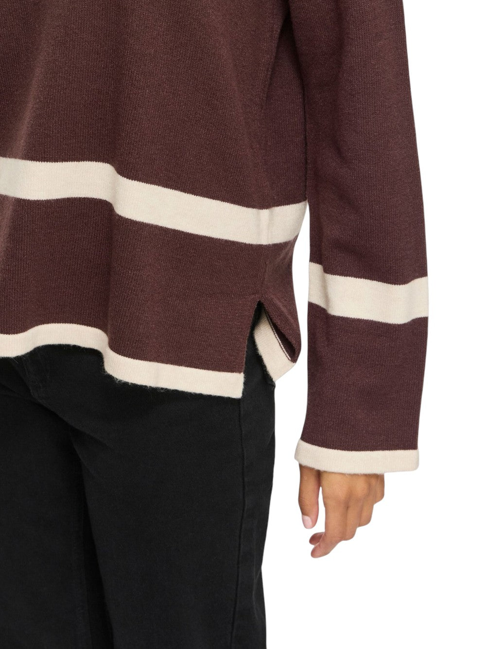 VILA Maglia Donna VIRIL 14112403 19-0915 TCX