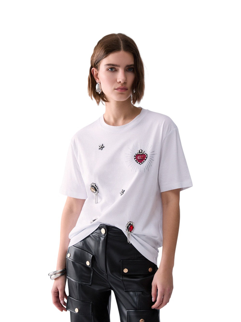 Liu Jo T-SHIRT Donna ECS T-SHIRT REGULAR FIT WF6324J0088 L9437