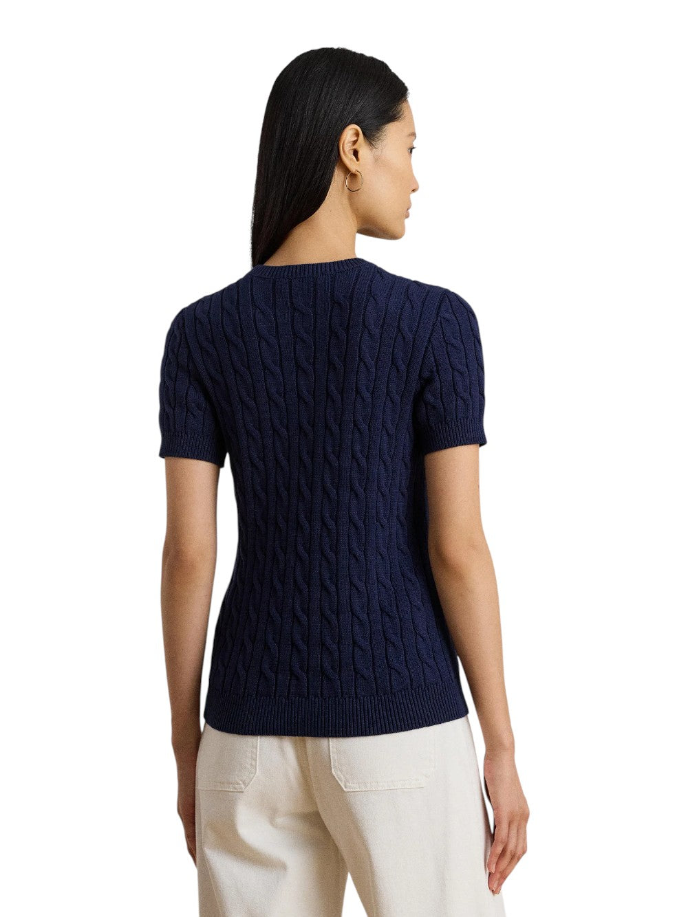 Lauren Ralph Lauren Maglia Donna EYELAH-SHORT SLEEVE-PULLOVER 200P07025001