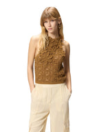 Pinko Top Donna NYMPHAEA TOP CROCHET SEWON FLO 106863A3B8L25