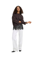 ONLY Maglia Donna ONLEVIE 15382505 19-0915 TCX