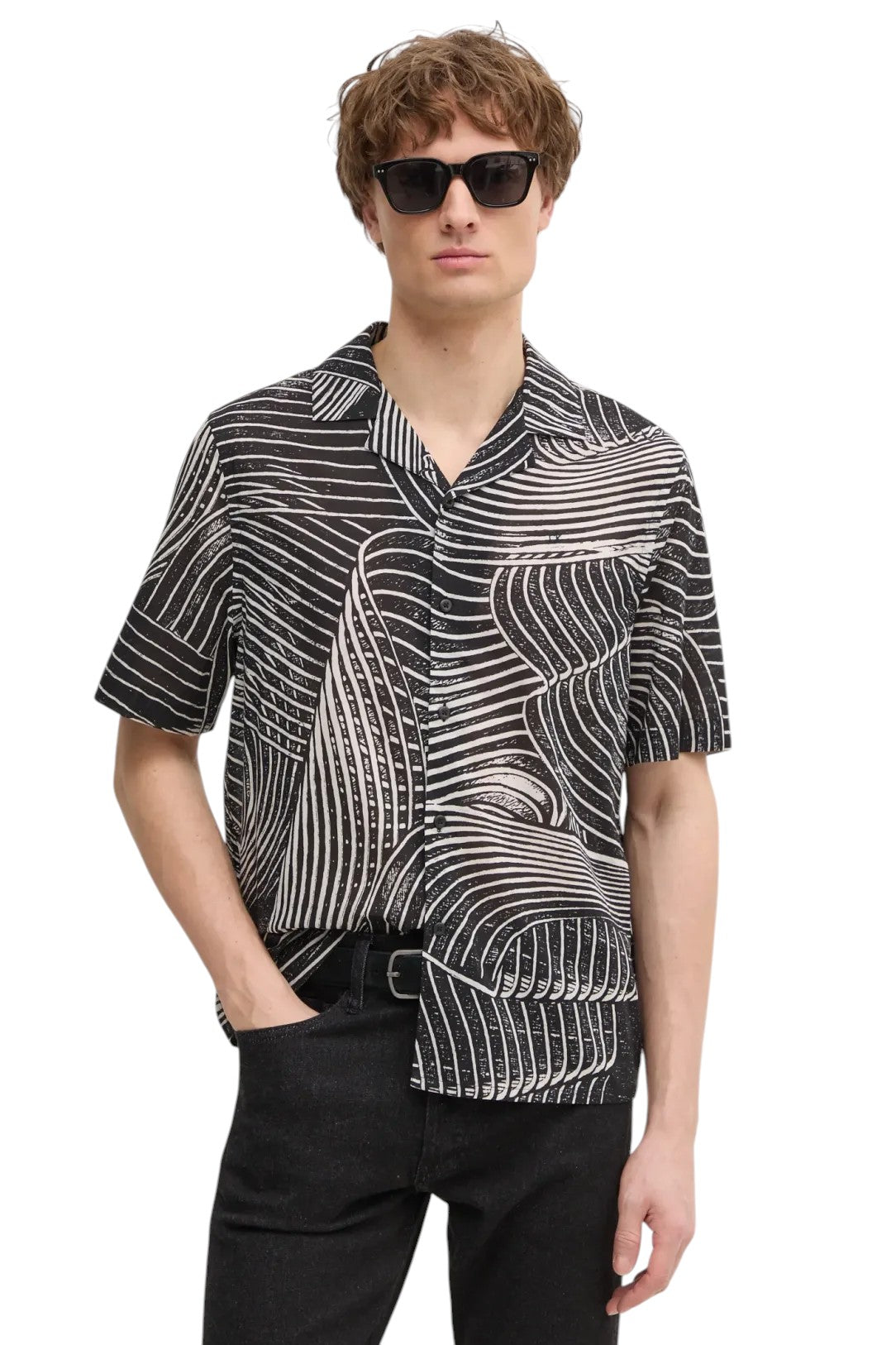 calvin klein camicia Uomo KM0KM01155