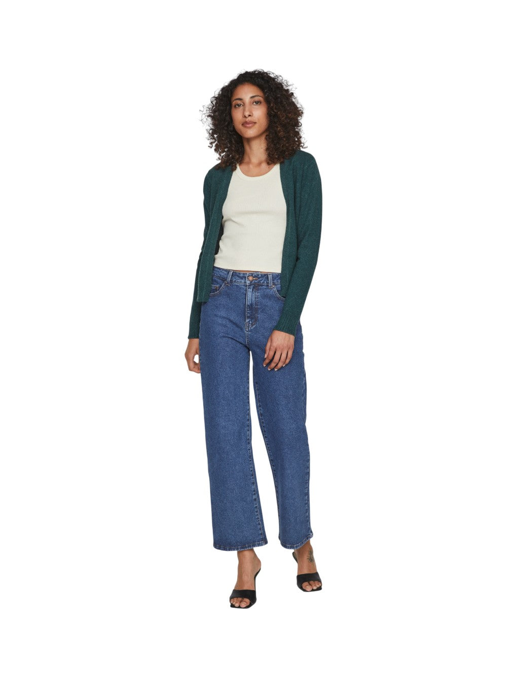 VILA Cardigan Donna VIRIL SHORT L/S KNIT CARDIGAN-NOOS 14060800