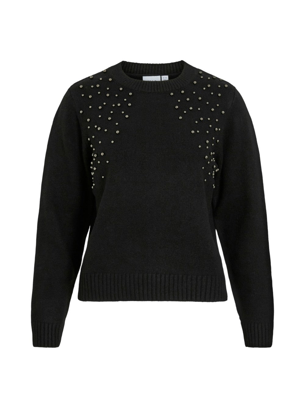 VILA Maglia Donna VILANIE O-NECK L/S DECO KNIT TOP 14109993