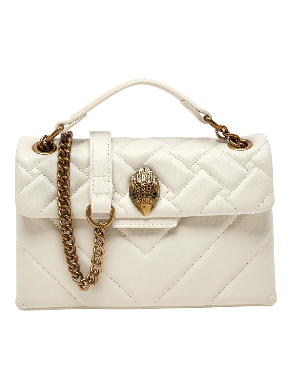 Kurt Geiger Borsa Donna Leather Md Kensington-Bone-Leather 4372441109 41