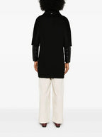 EGG-SHAPED COAT IN ECO WOOL AND ULTRALIGHT