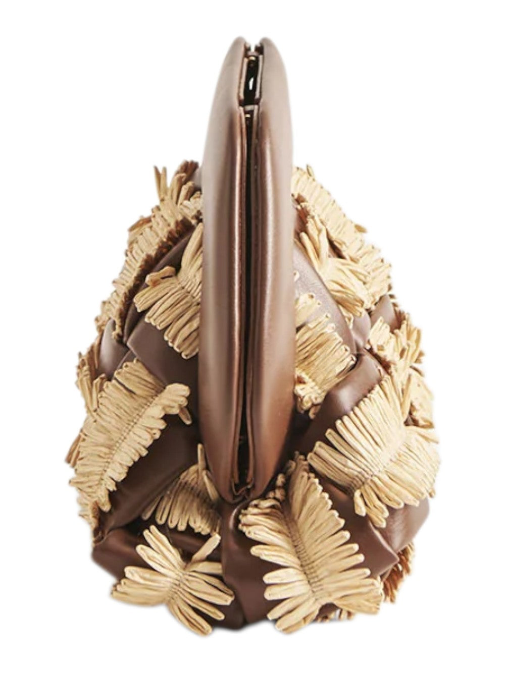 Themoirè Borsa Donna Bios Medium Intreccio Rafia 261WTMBM0OIRA1208B