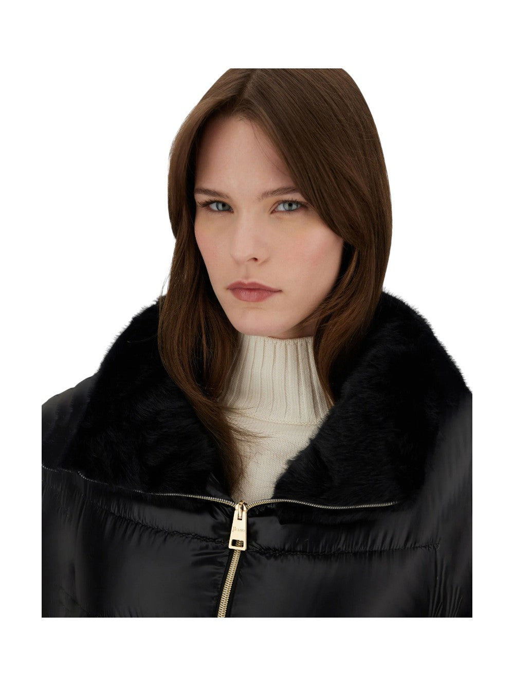Herno GIUBBINO Donna CAPPA IN NYLON ULTRALIGHT E FAUX FUR PI001933D12017Z