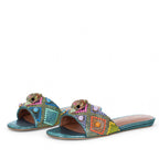 Kurt Geiger CIABATTA Donna KENSINGTON FLAT JEWE