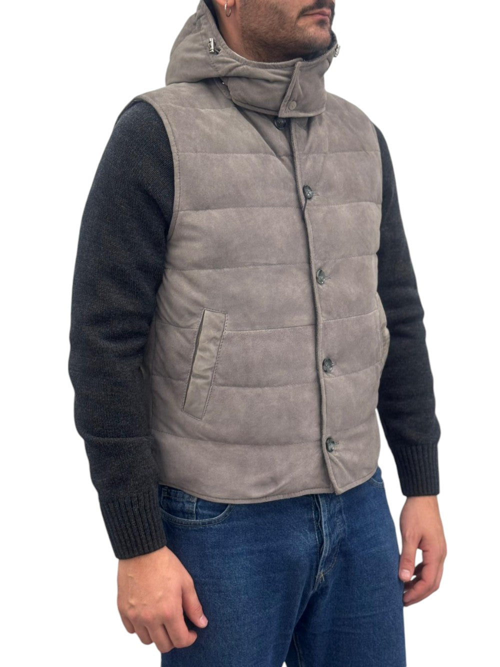 LEATHER AUThORITY smanicato Uomo BRKR SUKN
