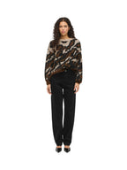 VILA Maglia Donna VILOMA O-NECK L/S JACQUARD KNIT TOP 14108972