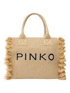 Pinko Borsa Donna Beach Shopper Rafia 106673A39YHZ3Q