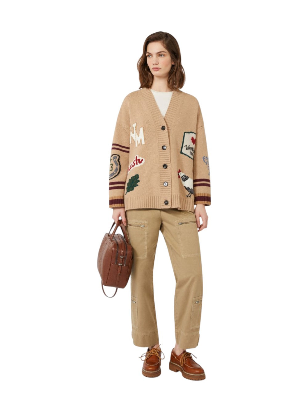 Max Mara Weekend Cardigan Donna BELGIO BELGIO