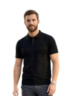 John Richmond Polo Uomo SEHUDI UMP26056PO BLACK