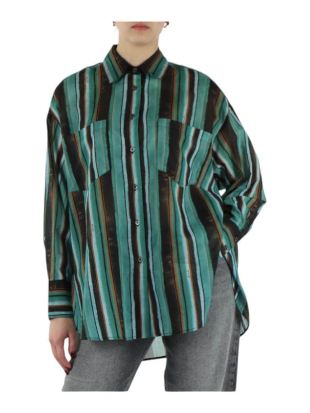 Pinko Camicia Donna RIETI CAMICIA MUSSOLA STAMPA R 106990A3CHSD3