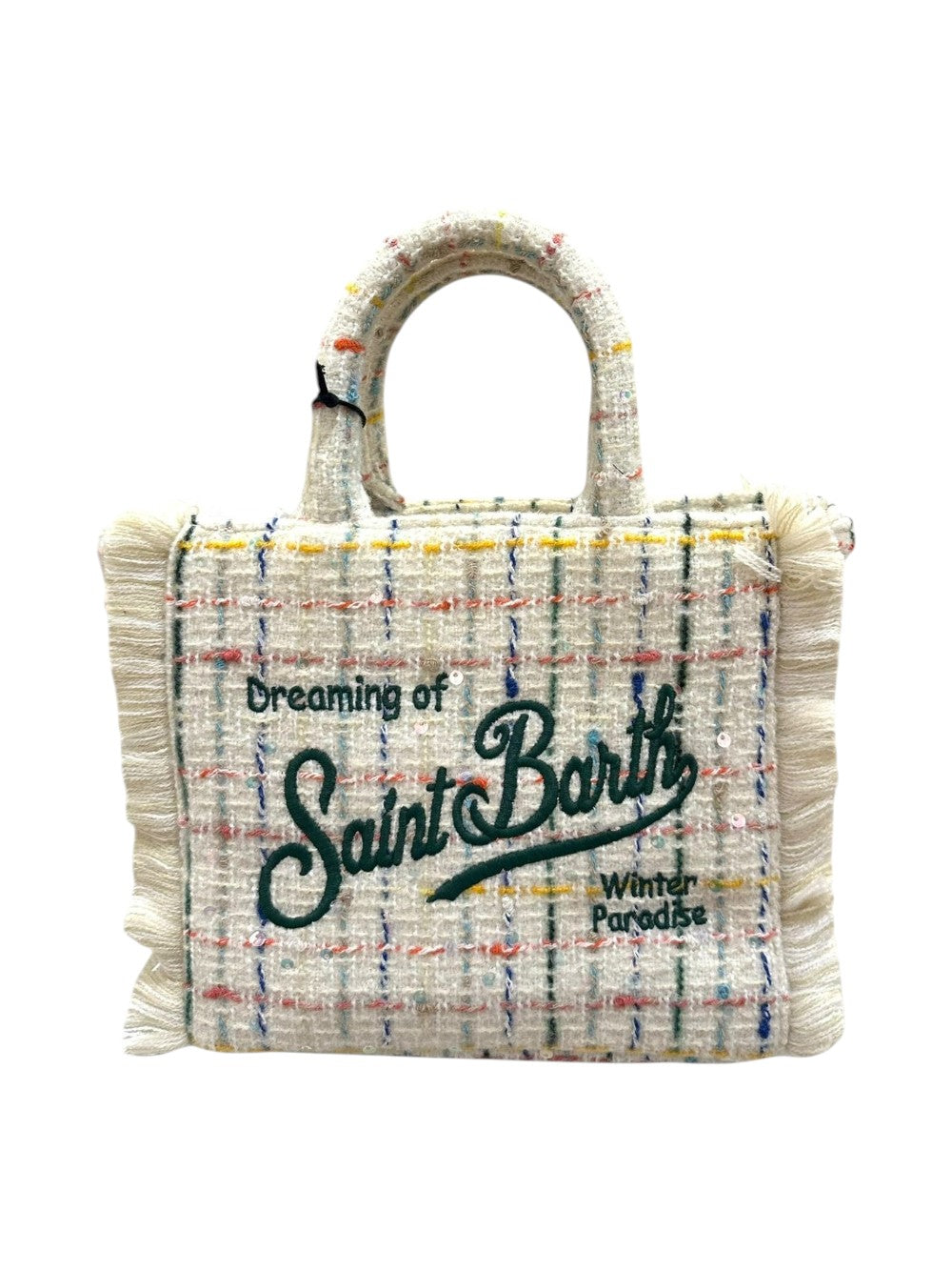 MC2 Saint Barth Borsa Donna VANITY MINI TWEED VAMI026 00300I