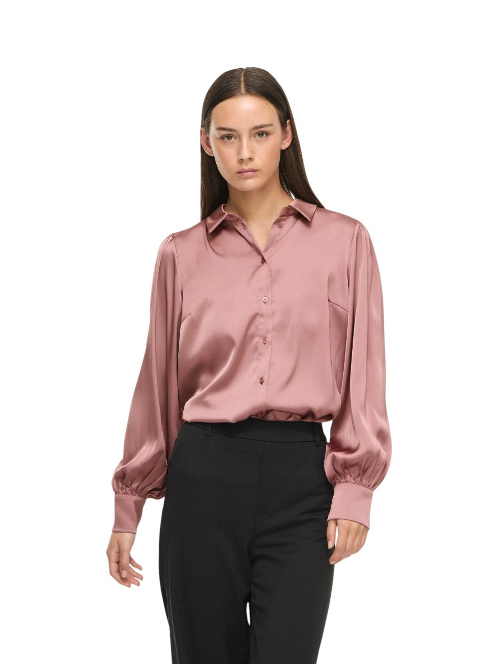 VILA Camicia Donna VIENNA RAVENNA 14107462 17-1512 TCX