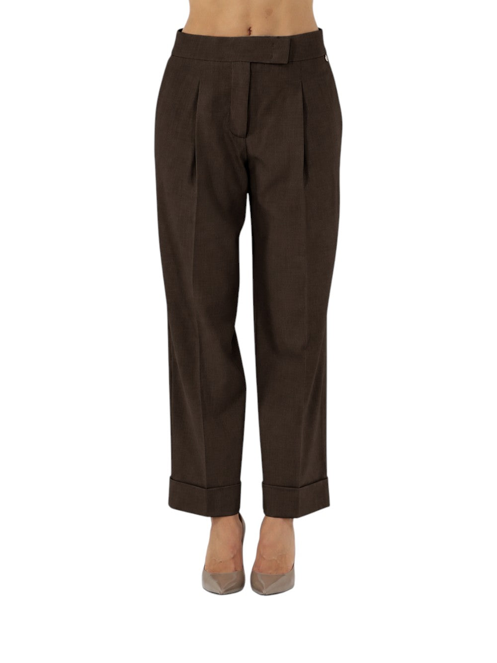 Liu Jo Pantalone Donna PANT.TS CON RISVOLTO CF6172T793A X0807