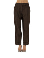 Liu Jo Pantalone Donna PANT.TS CON RISVOLTO CF6172T793A X0807