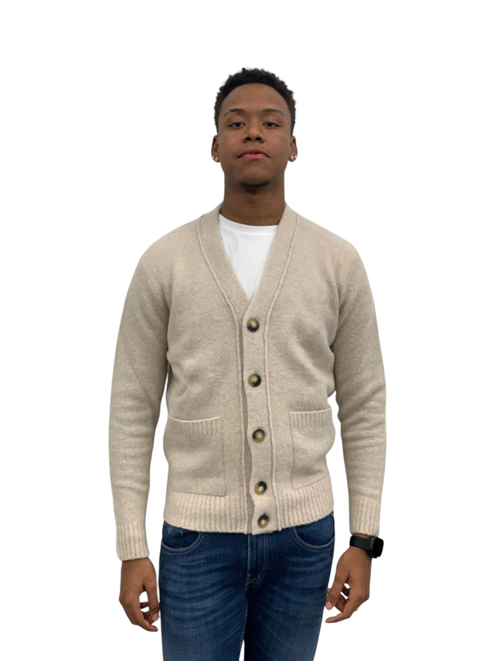 Kangra Cardigan Uomo Rasato  Calato 2203 04 333