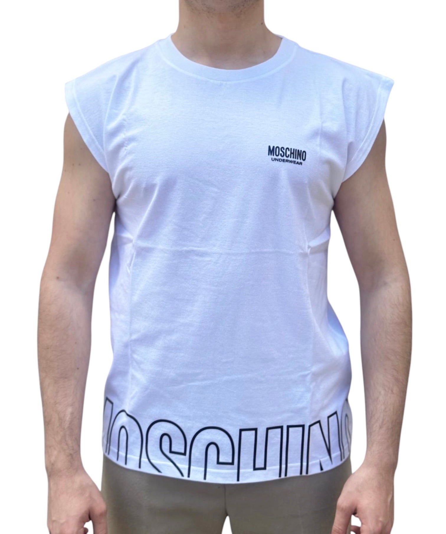 MOSCHINO Men's T-SHIRT V1A07114303