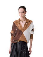Liu Jo Maglia Donna MAGLIA CHIUSA M/L ARGYLE WF6182MA15R L9516