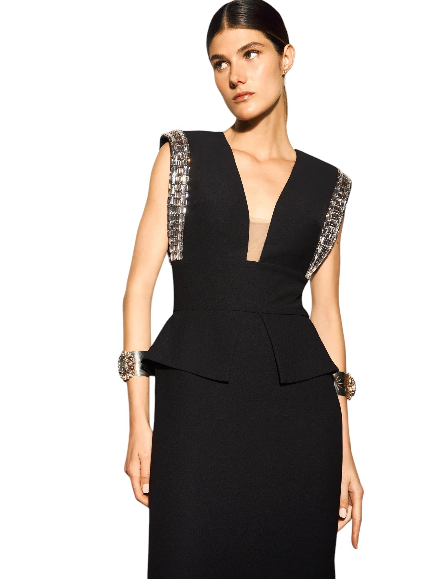 PRONOVIAS ABITO LUNGO Donna BAOBAB