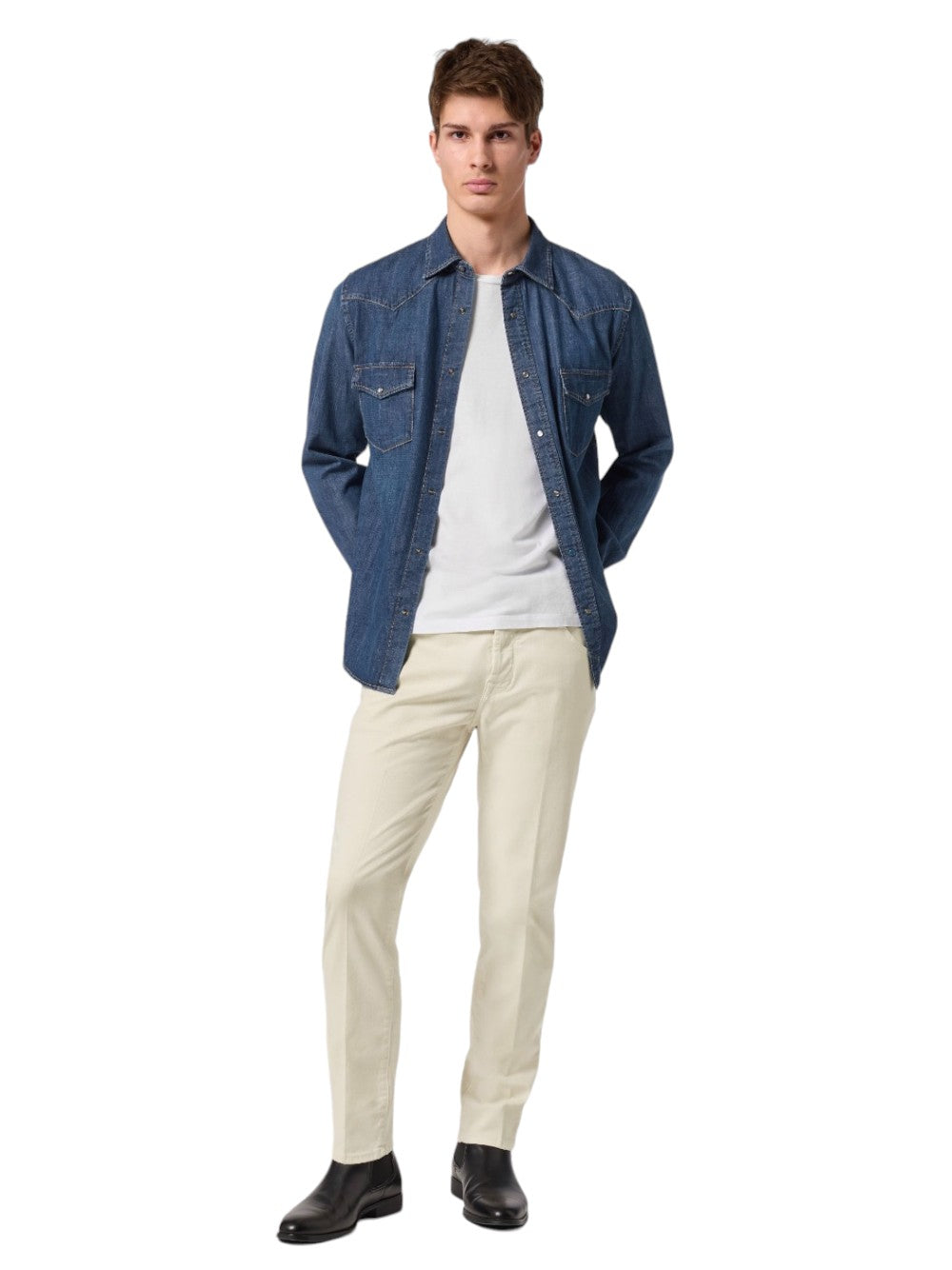 Jacob Cohën camicia Uomo UC00215T9734953D