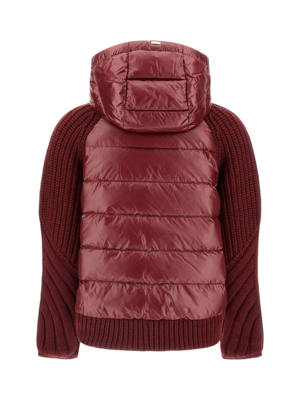 Herno GIUBBINO Donna PIUMINO IN MAGLIA CON SCHIENA IN NYLON MP000150D70016