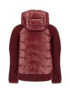 Herno GIUBBINO Donna PIUMINO IN MAGLIA CON SCHIENA IN NYLON MP000150D70016