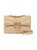 Love Bag Puff in raffia