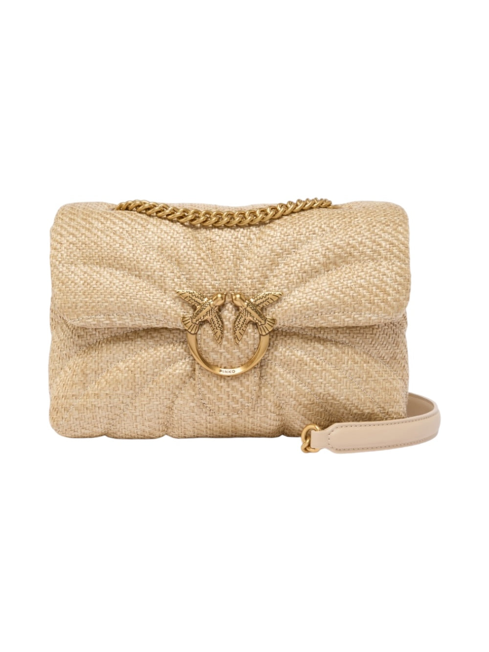 Love Bag Puff in rafia