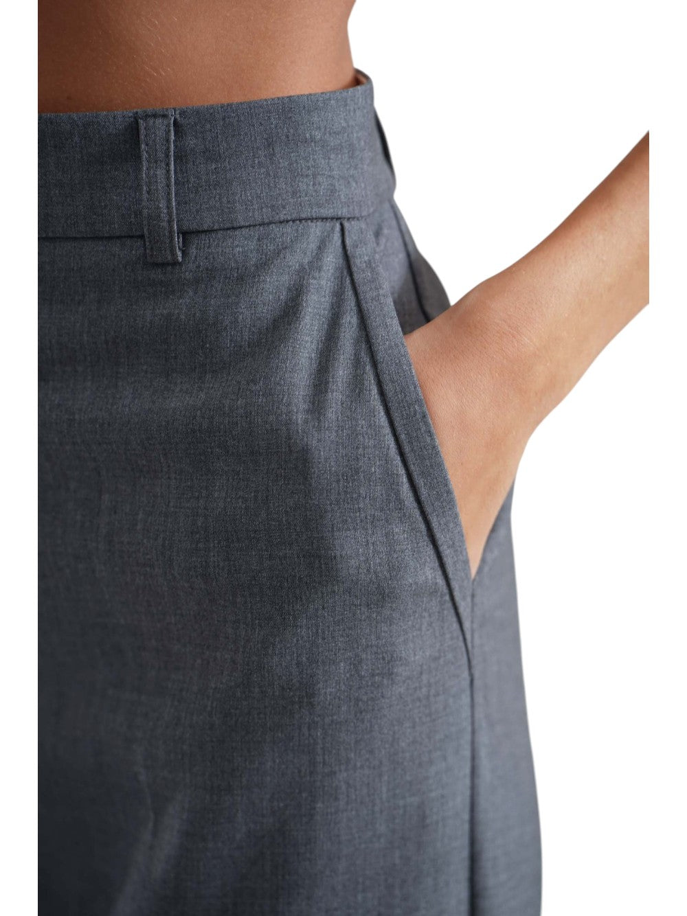 Divedivine Pantalone Donna  Pantalone Olly Gri