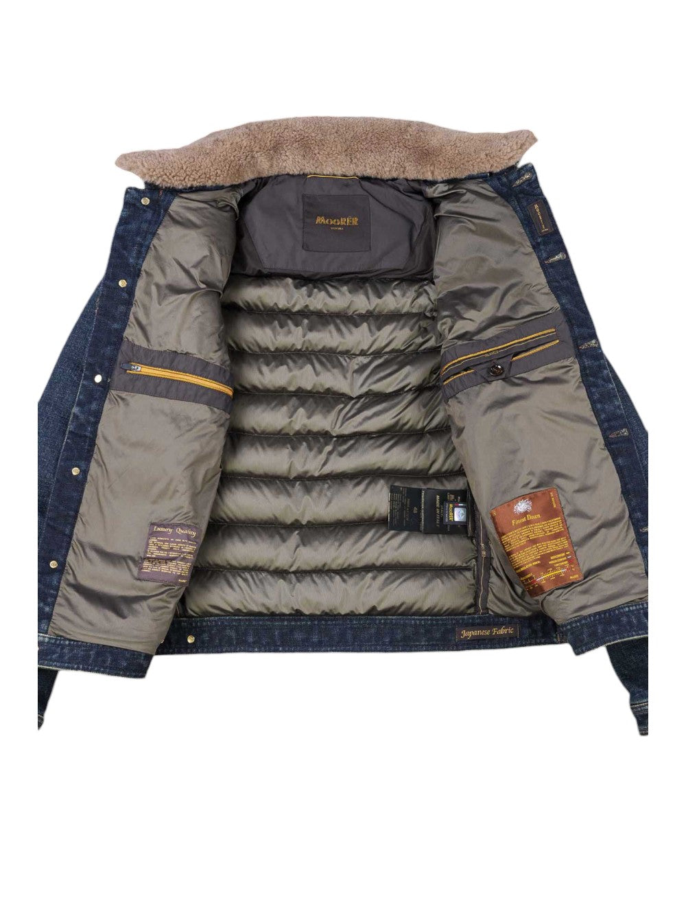 MOORER GIUBBINO Uomo MONDOR-FUR-104S