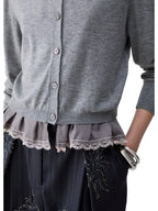 Liu Jo Cardigan Donna MAGLIA APERTA M/L CON TESSUTO WF6034MA16R 02050