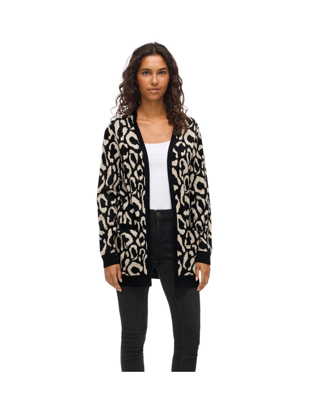 VILA Maglia Donna VITIF OPEN L/S KNIT CARDIGAN - NOOS 14110112