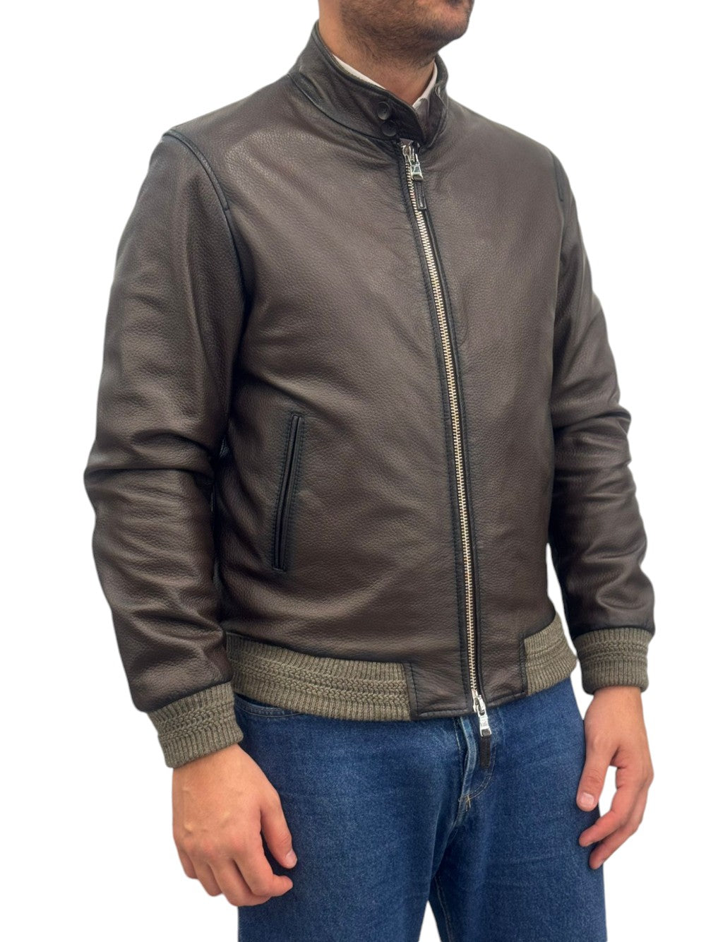 LEATHER AUThORITY GIUBBINO Uomo EAST DPDS