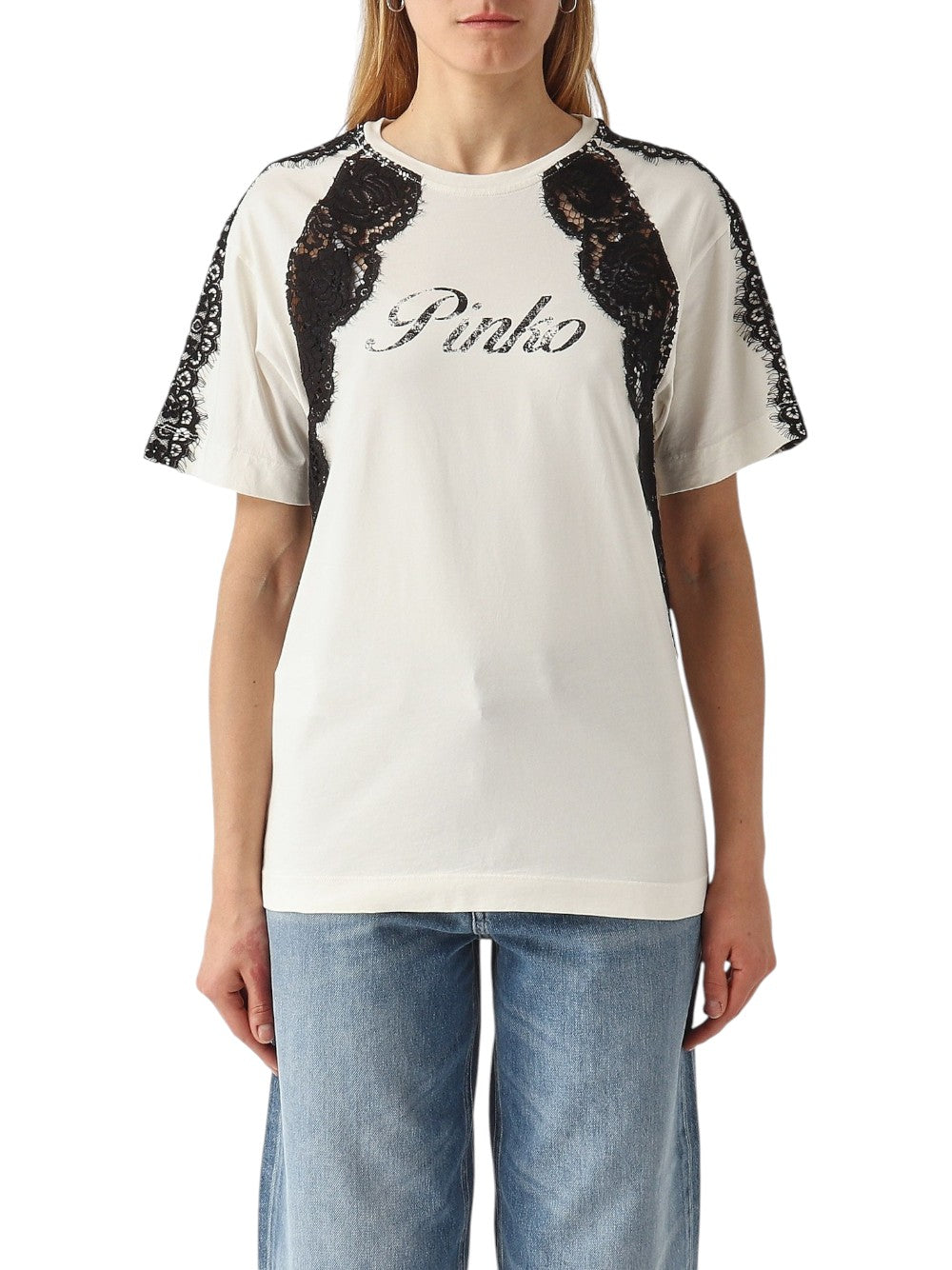 Pinko T-SHIRT Donna ESTHER MAGLIA JERSEY VINTAGE C 106561A383Z07