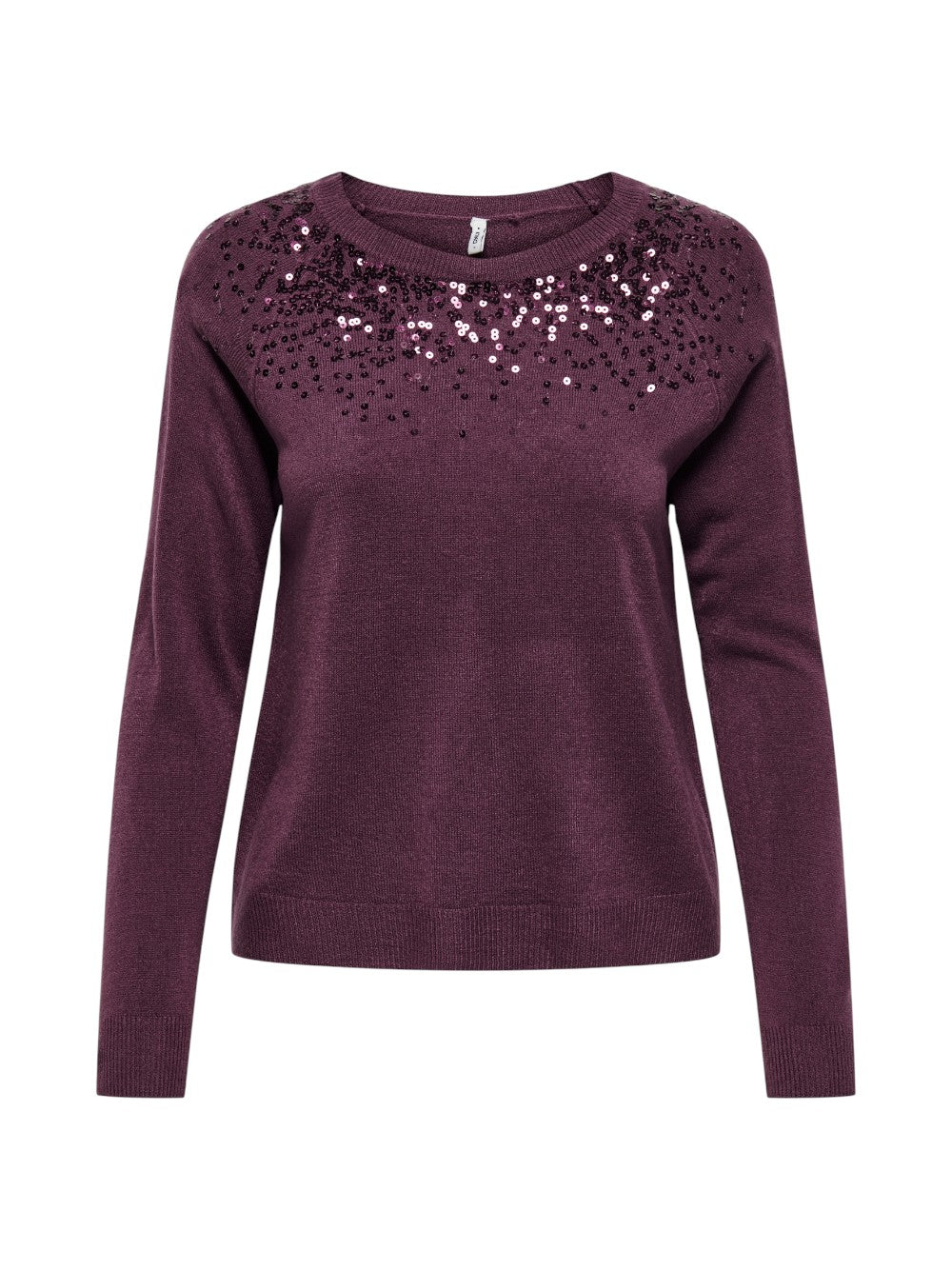 ONLY Maglia Donna ONLSTARRY LS SEQUIN O-NECK KNT 15359242
