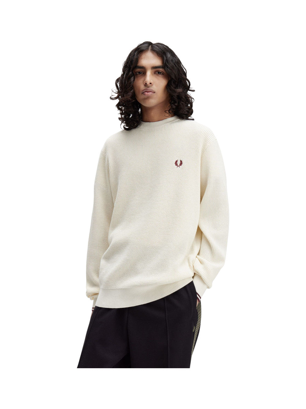 Fred Perry Maglia Uomo FP WAFFLE STITCH JUMPER K6507 560
