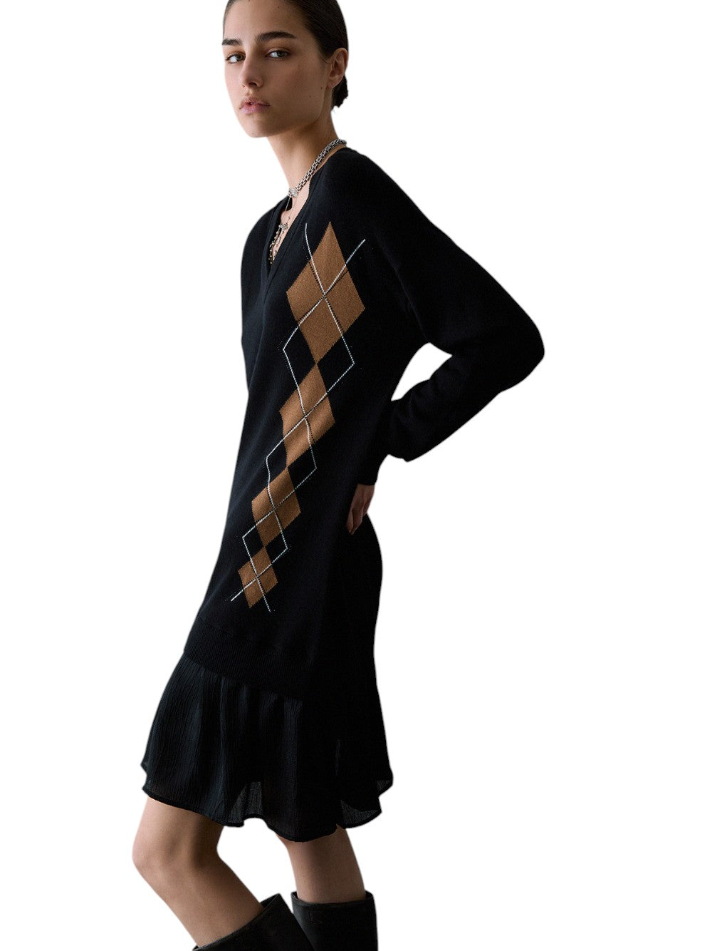 Liu Jo Abito Donna ABITO CORTO MAGLIA C/ IndiaTARSIO WF6232MA16R L9207