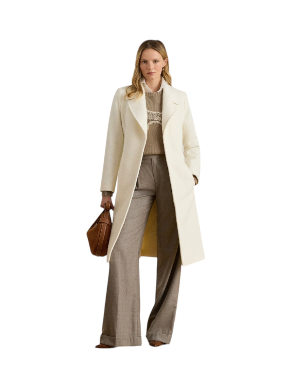 Lauren Ralph Lauren Cappotto Donna "WOOL WRP 42""-LINED-COAT" 297962169006