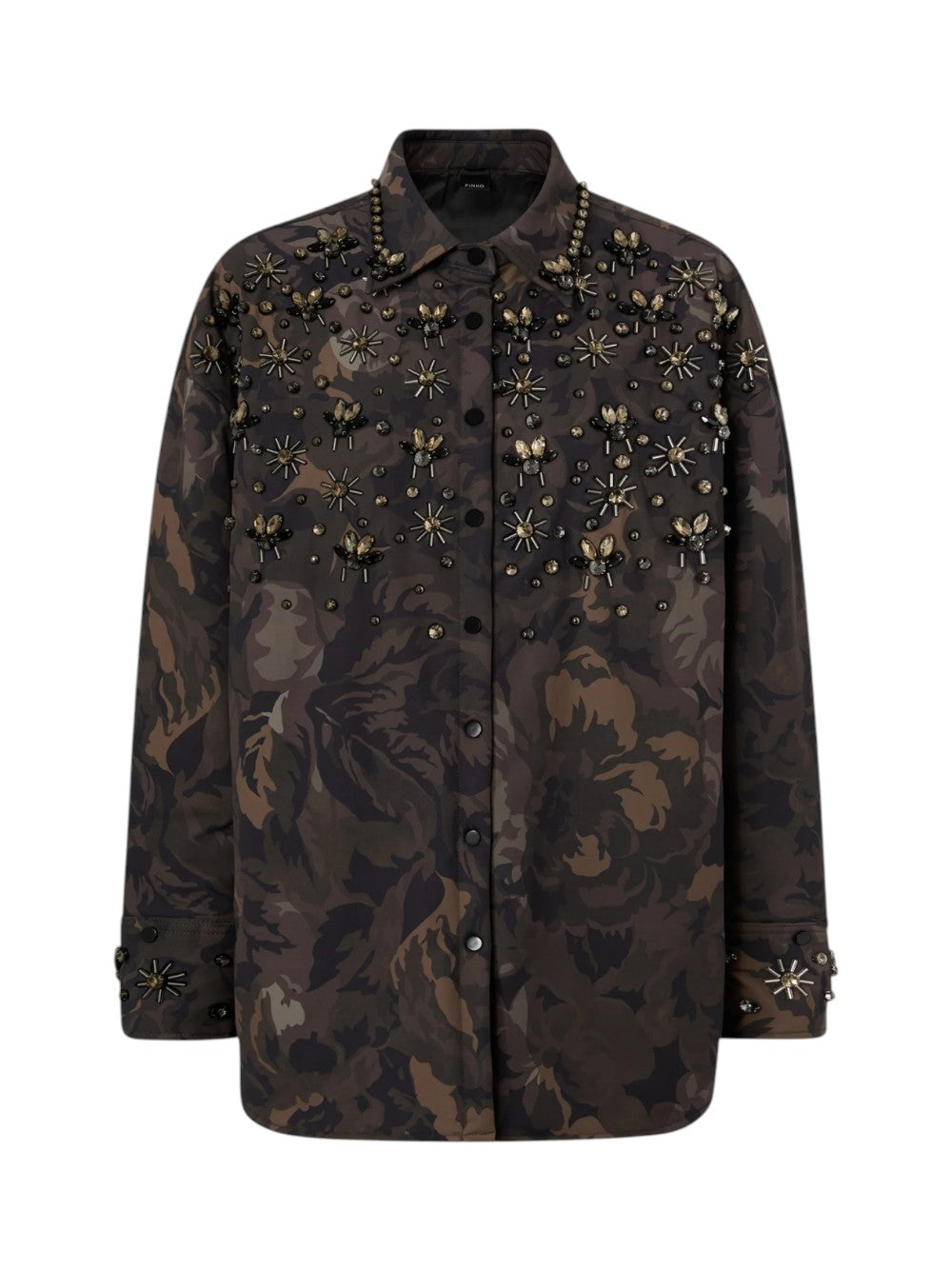 Pinko Cappotto / Kaban / Trench Donna BARENGO OVERSHIRT TELA TECinaICA 107916A3LY SD3
