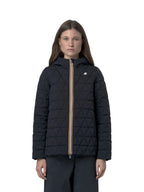 K-Way GIUBBINO Donna MADLAINE DIAMOND QUILTED WARM K2136FW K89