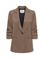ONLY Giacca Donna ONLLETTIE LIFE 3/4 CHECK BLAZER TLR 15353566