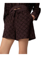 Pinko Pantalone Donna LIZ SHORTS POPELINE RICAMO SAN 106223A35PM28