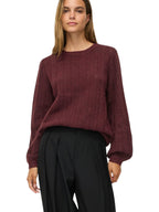 VILA Maglia Donna VILIGA 14117271 19-1627 TCX